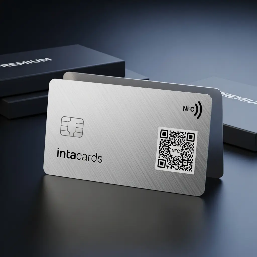 Intacards Metal NFC Card – Premium