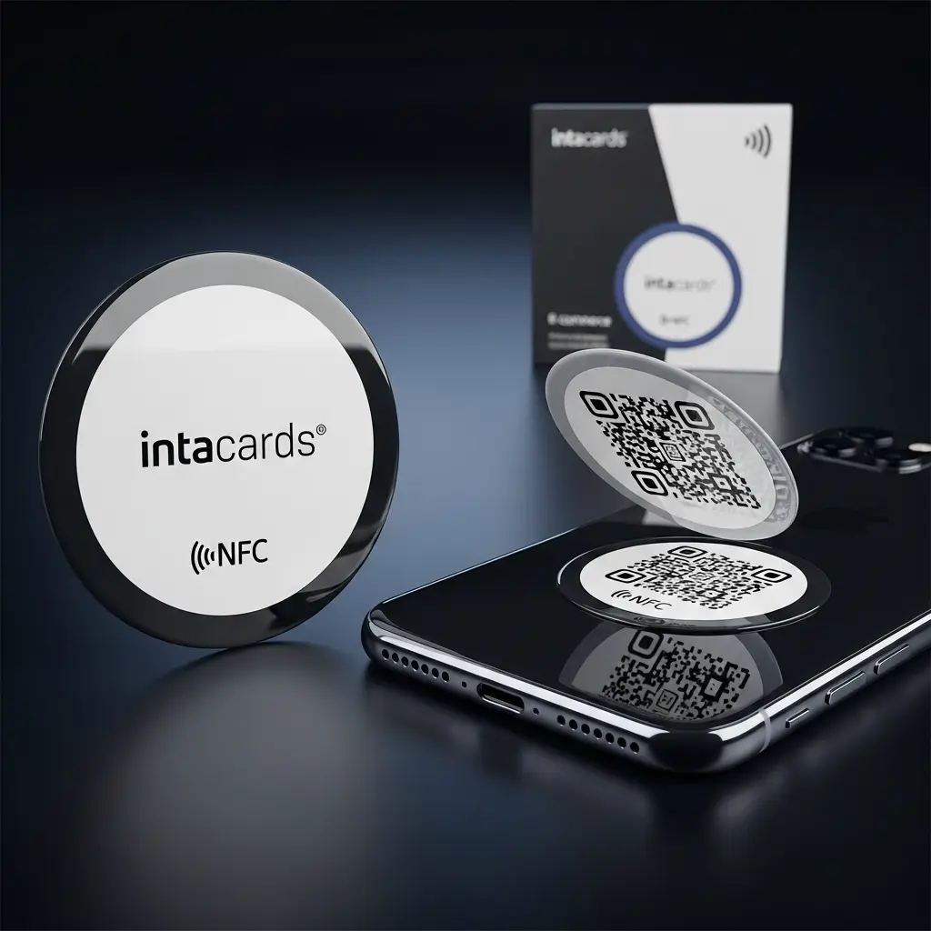 Intacards NFC Sticker – Round